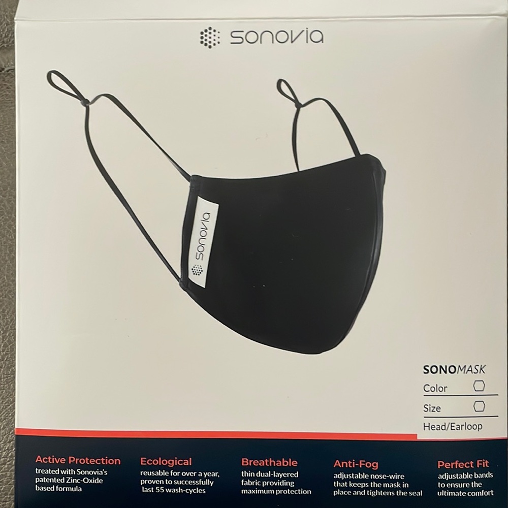 Sonovia sonomask face mask